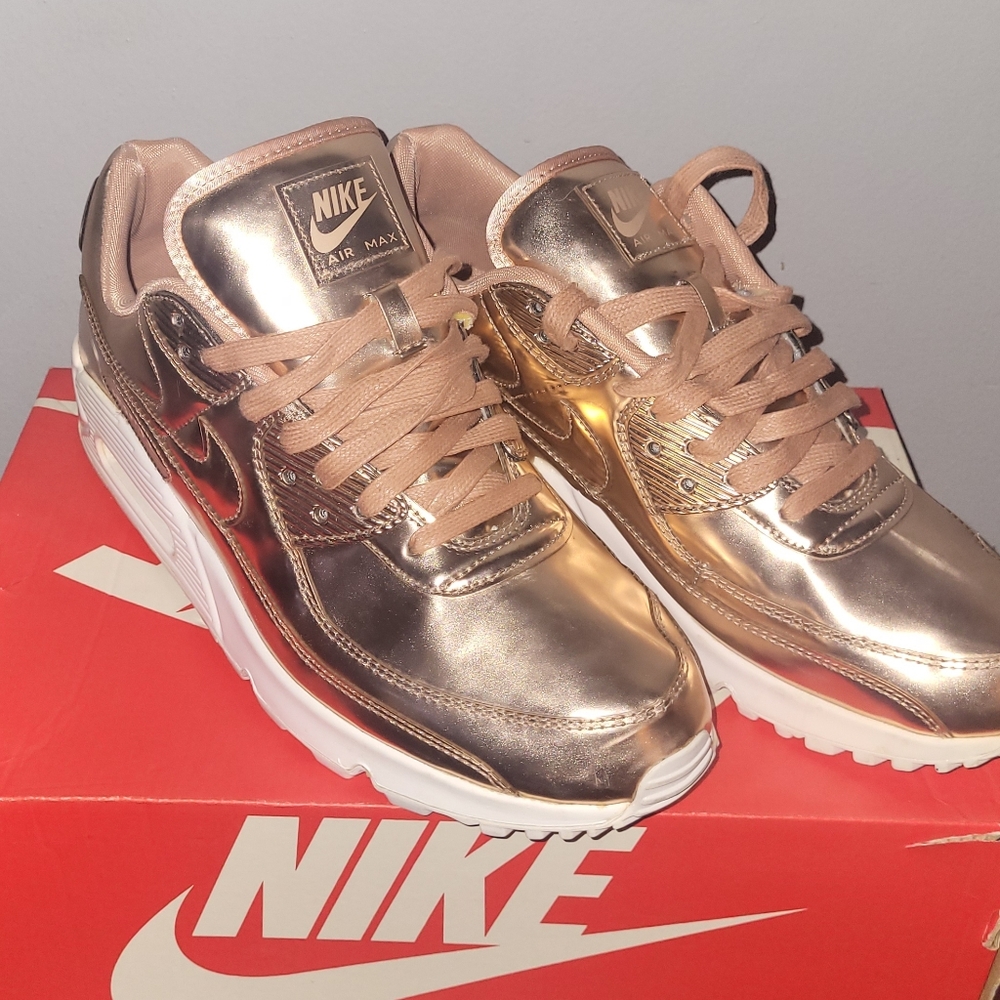 Nike Air Max 90Metallic Rose Gold - 2020 Women's